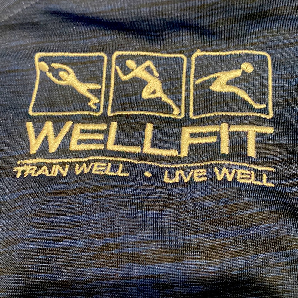 RESET PLATINUM Athletic Active Performance NWT TEE Dark Navy/Black     SIZE M - Picture 4 of 11